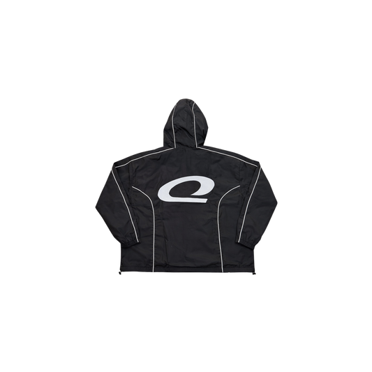 Black Windbreaker Set