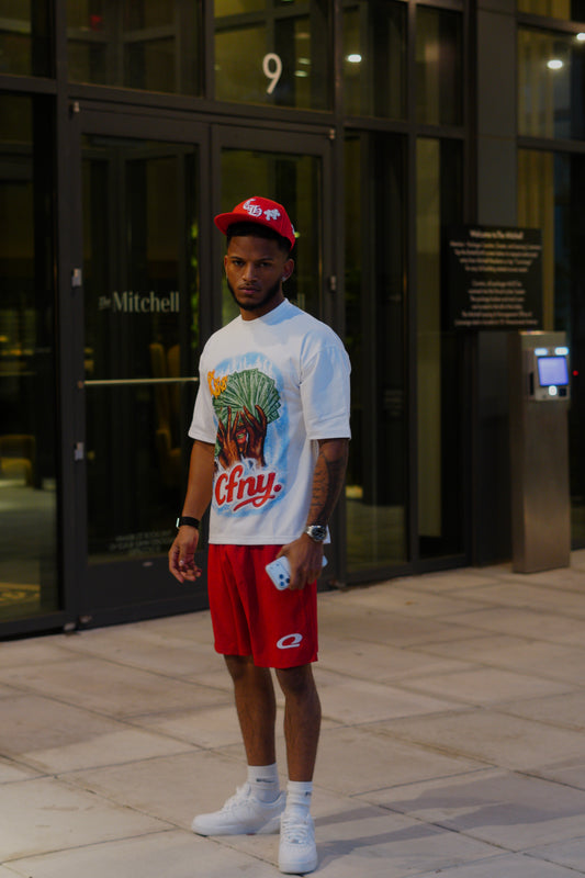 “Money On Mind” White Tshirt