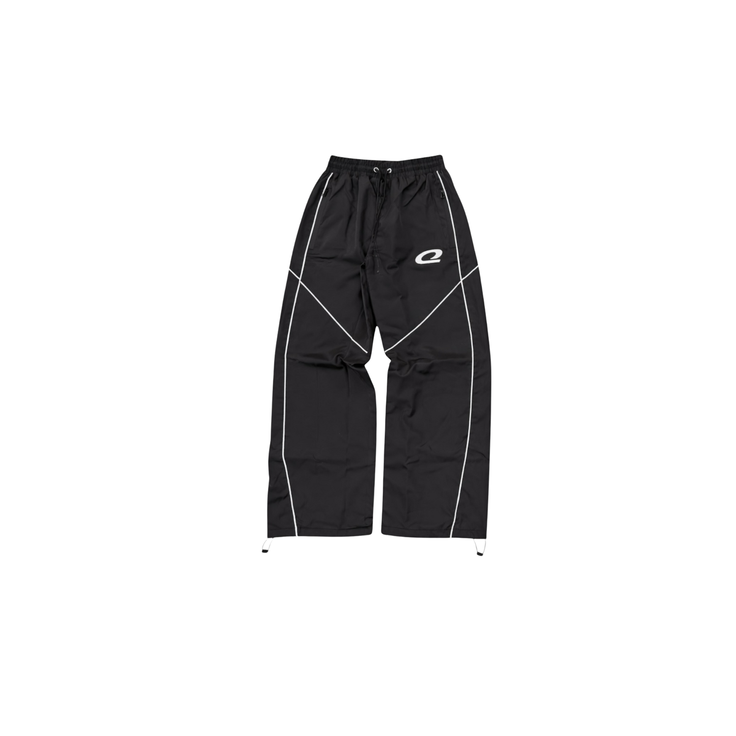 Black Windbreaker Set