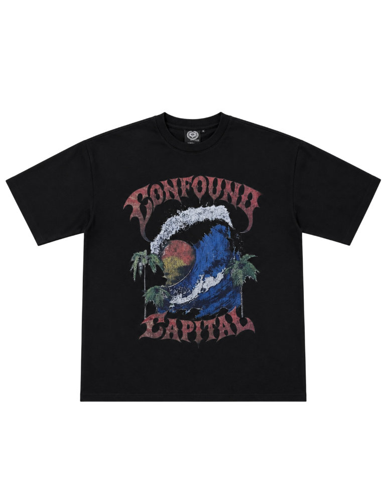 Confound Paradise Black Tshirt