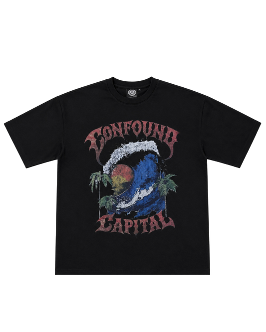 Confound Paradise Black Tshirt