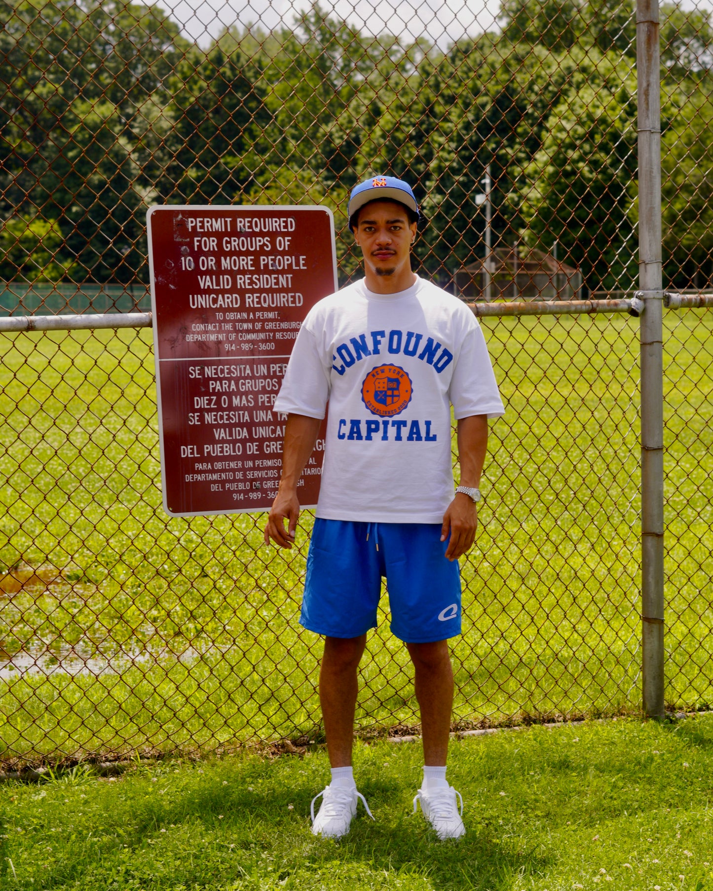 Blue Confound Shorts