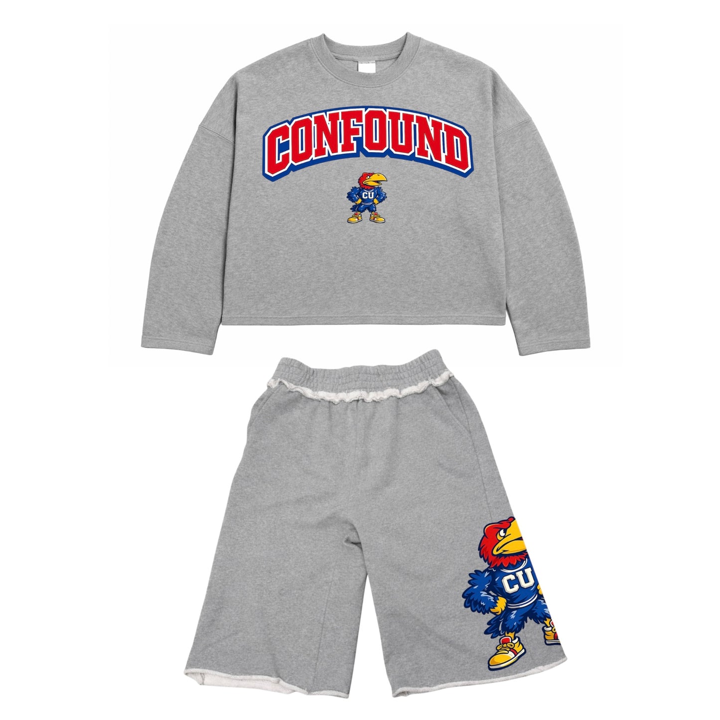Jayhawks Capri Set