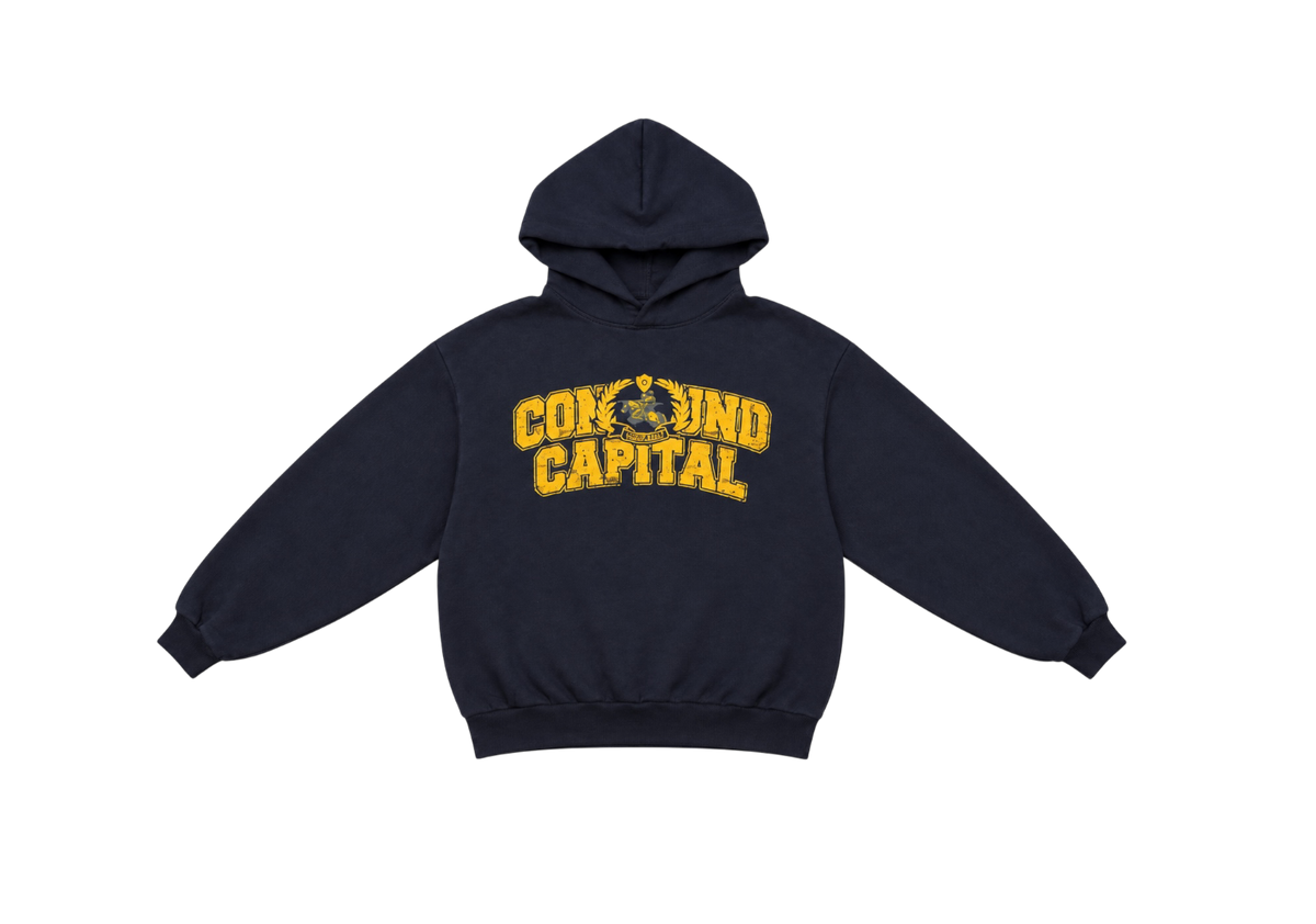 Navy Pullover Hoodie